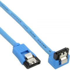 InLine SATA - SATA, 0.3m, Niebieski (27703F)