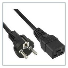 Kabel zasilający InLine 16A Typ F prosty - IEC (16658F)