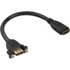 Adapter AV InLine HDMI - HDMI czarny (17600R)