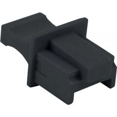 InLine Osłona przeciwkurzowa do gniazda RJ45 czarna 10szt. (59942C)