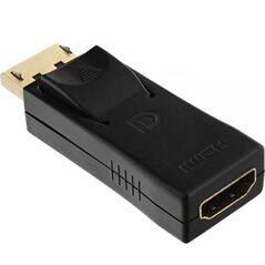Adapter AV InLine DisplayPort - HDMI czarny (17198J)