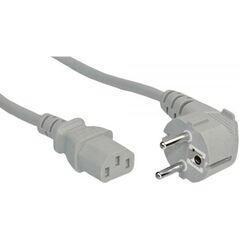 Kabel zasilający InLine Typ F kątowy - IEC connector (16652B)