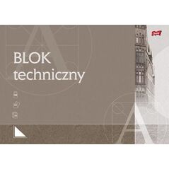 Unipap Blok techniczny A3 10k biały