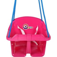 Huśtawka Fancy Toys Huśtawka Kubełkowa Różowa 3015