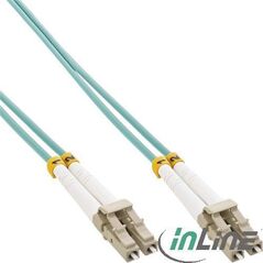 InLine Patchcord Światłowodowy l LC/LC, 50/125µm, OM3, 5m (88522O)