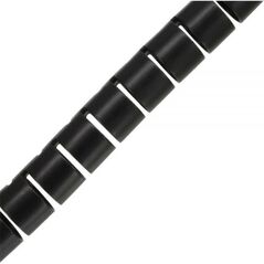 Organizer InLine Spirala na przewody Czarny 1 sztuka  (59947U)