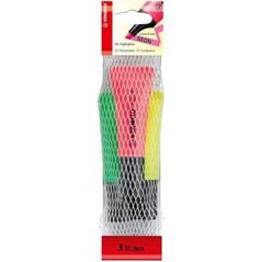 Corex Zakreślacz STABILO NEON 3 kolory - 72/3-1 COREX