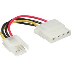 InLine Molex - 4-pin Floppy, 0.06m, Wielokolorowy (26622A)