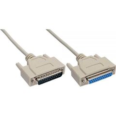InLine DB-25 - DB-25, 30m, Szary (11430M)