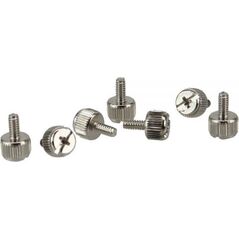 InLine Śrubki 12mm do obudowy  srebrne 6 szt. (77770A)