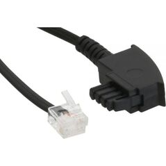 InLine Kabel ADSL TAE-F - 6P2C, 0.5m - 18655