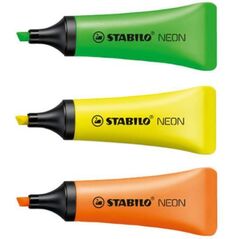 Corex Zakreślacz STABILO NEON 3 kolory - 72/3-2 COREX