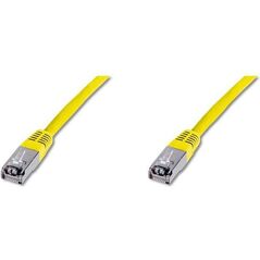 Digitus Patchcord, SF/UTP, Cat5e, 1m, żółty (DK-1531-010/Y)