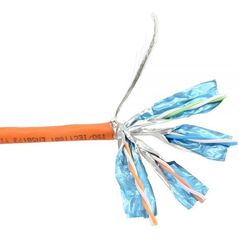 InLine Kabel instalacyjny 250MHz S-STP, Cat.6, CU, AWG23, halogen free, 100m (70501)