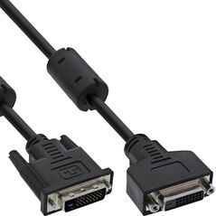 Kabel InLine DVI-D - DVI-D 5m czarny (17776)