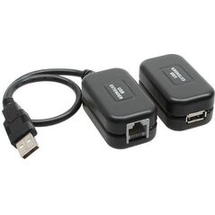 Adapter USB InLine USB - RJ45 Czarny  (33600A)
