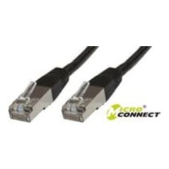 MicroConnect Kabel CAT 5E FTP 3m PVC Czarny (B-FTP503S)