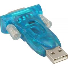 Adapter USB InLine USB - RS-232 Niebieski  (33304A)