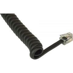 InLine Kabel telefoniczny, RJ10, 4P4C, czarny , 2m (18893)