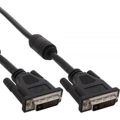 Kabel InLine DVI-D - DVI-D 2m czarny (17772)