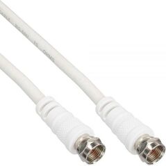 Kabel InLine Antenowy (F) 10m biały (69310)