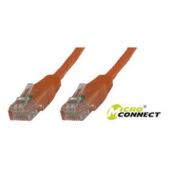 MicroConnect Kabel CAT 6 U/UTP 15m PVC Pomarańczowy (B-UTP615O)