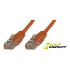 MicroConnect U/UTP CAT6 0.3M pomarańczowy LSZH (UTP6003O)