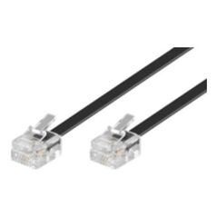 MicroConnect RJ-11/RJ-11 (M/M) 15m Czarny (MPK191)