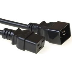Kabel zasilający MicroConnect Power Cord C19 - C20 16A 1m (PE141510)