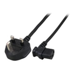 Kabel zasilający MicroConnect UK BS-1363 - Angled C13, 2m (PE090420A)