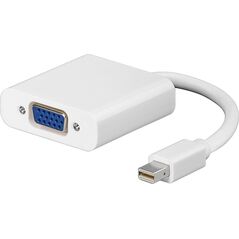 Adapter AV MicroConnect DisplayPort Mini - D-Sub (VGA) biały (MDPVGA2)