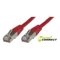 MicroConnect Patchcord STP, CAT6, LSZH, 7m, czerwony (STP607R)