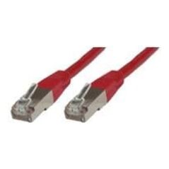 MicroConnect RJ-45/RJ-45 kat.6 10m Czerwony (SSTP610R)