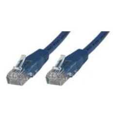 MicroConnect RJ-45/RJ-45 kat.6 1m Niebieski (UTP601B)