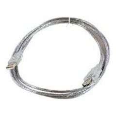 Kabel USB MicroConnect USB-A - USB-A 1.8 m Przezroczysty (USBAAF2T)