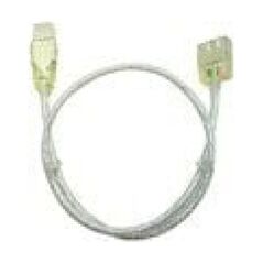 Kabel USB MicroConnect USB-A - USB-A 0.5 m Przezroczysty (USBAAF05T)
