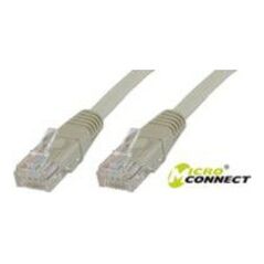MicroConnect Patchchord U/UTP CAT5e, PVC, szary, 8m (UTP508)