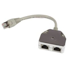 MicroConnect Y-ADAPTER RJ45-2xRJ45 M/F 8P (MPK420)