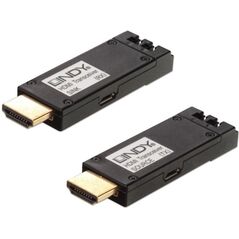 System przekazu sygnału AV Lindy HDMI, po LC Duplex 50/125 OM3, 4K, do 300m (38170)
