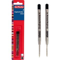 Herlitz Wkład do długopisów Parker Czarny (0008608903)