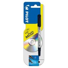 Pilot TWIN CD/DVD MARKER DWUSTRONNY CZARNY PISCTMEFCDBX1