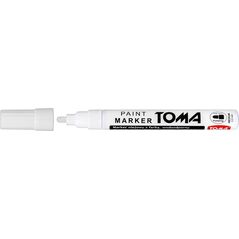 Toma MARKER OLEJOWY KOŃCÓWKA 2,5 MM BIAŁY TO-440Z54