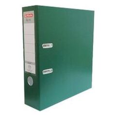Segregator Herlitz dźwigniowy A4 80mm zielony (0011167434)
