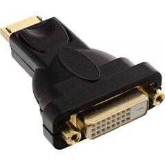 Adapter AV InLine DisplayPort - DVI-D czarny (17199J)