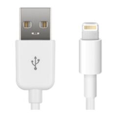 Kabel USB MicroConnect USB-A - Lightning 0.5 m Biały (LIGHTNING0.5)