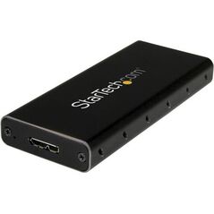 Kieszeń StarTech M.2, USB-C, Czarny (SM21BMU31C3)