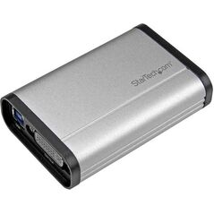 Adapter AV StarTech DVI-I - DVI-I srebrny (USB32DVCAPRO)
