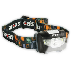 Latarka czołowa Arcas Arcas | ARC5 | Headlight | 1 LED+2 Flood light LEDs | 5 W | 160 lm | 4+3 light functions (30710010) - 156856