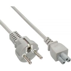 Kabel zasilający InLine InLine Kabel Zasilający Typ F German -" Mikey Mouse" laptop Plug szary 1.8m - 16656A