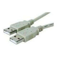 Kabel USB MicroConnect USB-A - USB-A 1.8 m Szary (USBAA2)